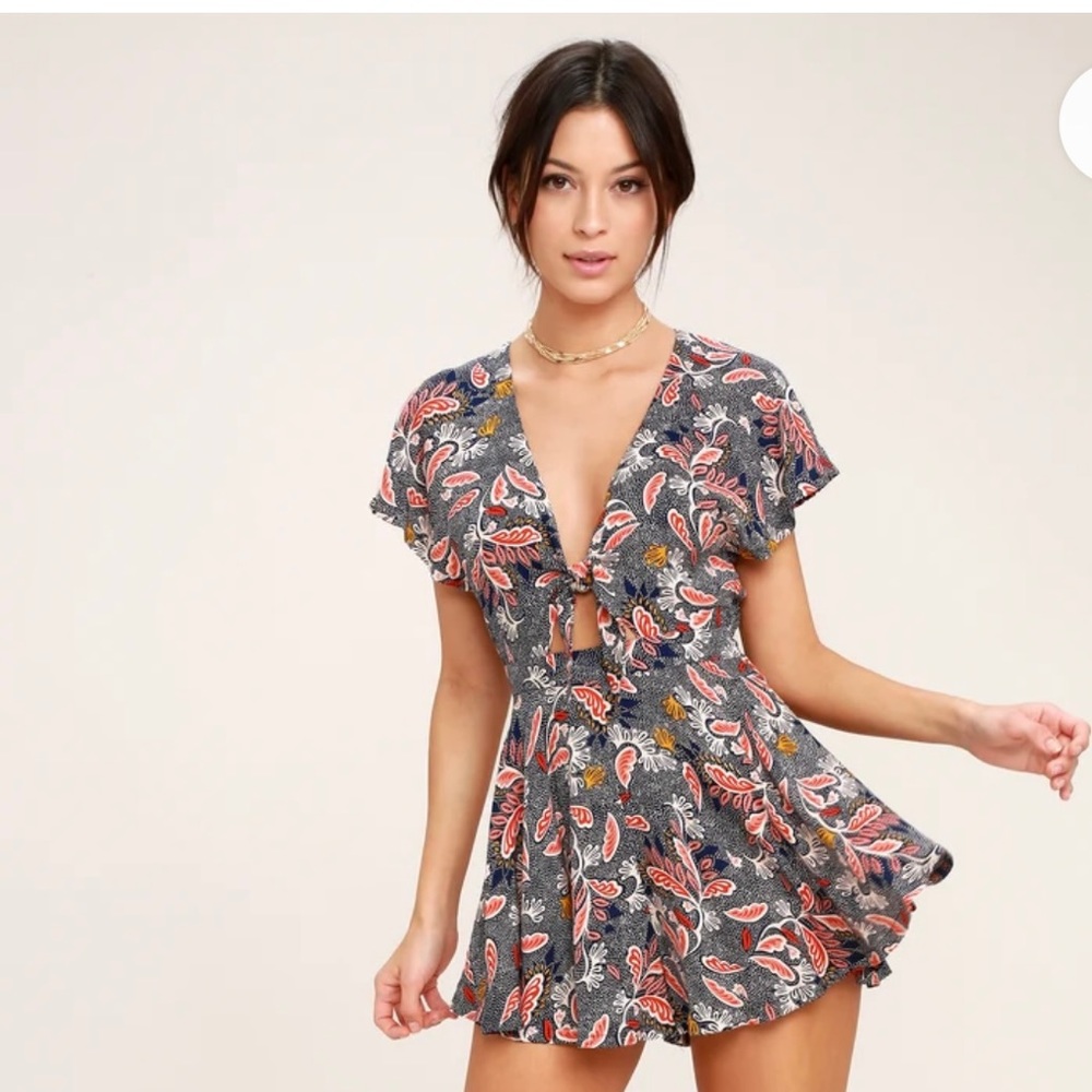 Lulus Print Romper - Summer Clothes